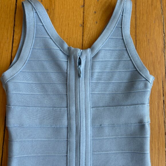 Katie J NYC tween bandage dress light blue size small - Picture 8 of 9